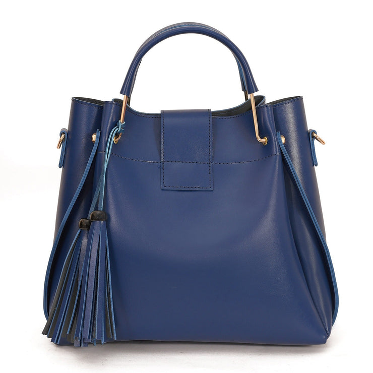 ALEXA 3 PIECE BLUE HANDBAG