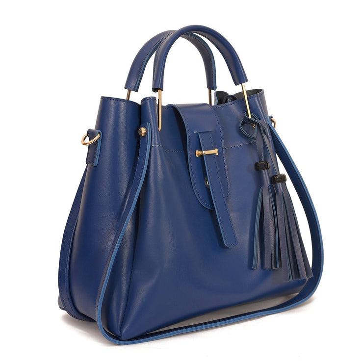 ALEXA 3 PIECE BLUE HANDBAG