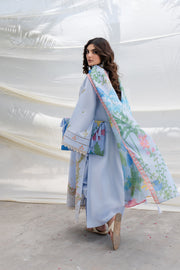 3 Piece - Embroidered Lawn Suit - MKV2-4